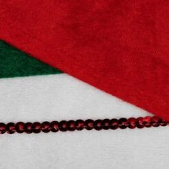 Northlight 18" Red And Green Velvet Sequin Stripe Christmas Stocking -National Tree Company Store GUEST 0b20c407 c7ac 4b8c 817d d8752827b4f4