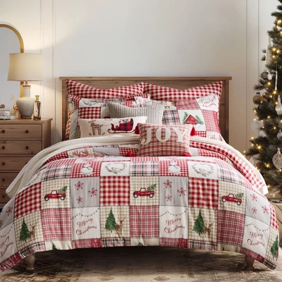 Home For Christmas Comforter Set - Levtex Home 5 Home For Christmas Comforter Set - Levtex Home - Image 5