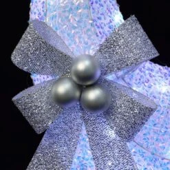 LuxenHome 2-Piece White Reindeer And Sleigh With Silver Bow And Ornaments Outdoor Holiday Decoration With Lights White, Multi, Silver, Brown 19 LuxenHome 2-Piece White Reindeer And Sleigh With Silver Bow And Ornaments Outdoor Holiday Decoration With Lights White, Multi, Silver, Brown -National Tree Company Store GUEST 0dc5a2d5 269b 4490 9fcb 44b85eee0081