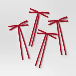 4ct Faux Velvet Fabric Christmas Decorative Bow - Wondershop™ 7 4ct Faux Velvet Fabric Christmas Decorative Bow - Wondershop™ -National Tree Company Store GUEST 120bbc88 c943 4817 bb89 1ee597fa20fe