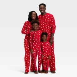Women's Santa Print Microfleece Holiday Matching Family Pajama Pants - Wondershop™ Navy Blue -National Tree Company Store GUEST 17215707 599b 4684 a69f 0119ad446d1f 1