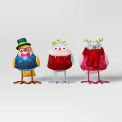 3pk Christmas Featherly Friends Decor - Wondershop™ 11 3pk Christmas Featherly Friends Decor - Wondershop™ -National Tree Company Store GUEST 174bfeae ad36 4424 80cc 5bd979466f27