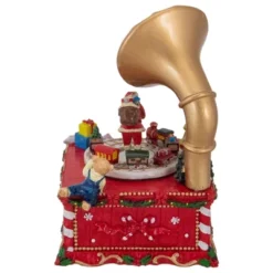 Northlight Santa Claus On Phonograph Musical Christmas Decoration - 7" 7 Northlight Santa Claus On Phonograph Musical Christmas Decoration - 7" -National Tree Company Store GUEST 175c3ec7 34b7 4a04 a4b1 e60593a17420