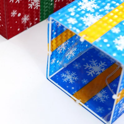 LuxenHome Set Of 3 Colored Presents Lighted Holiday Decoration Multi-Color 13 LuxenHome Set Of 3 Colored Presents Lighted Holiday Decoration Multi-Color - Image 13