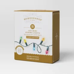 50ct LED Battery Operated Hybrid Miniature String Lights With Green Wire - Wondershop™ 11 50ct LED Battery Operated Hybrid Miniature String Lights With Green Wire - Wondershop™ -National Tree Company Store GUEST 1ba2160b f191 47a3 a1ba a2a2bb689299