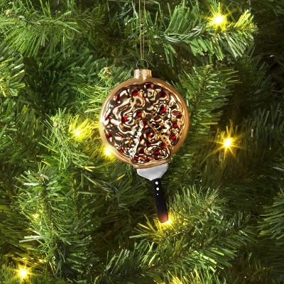 Christmas Glass Pizza Ornament - Wondershop™ 1 Christmas Glass Pizza Ornament - Wondershop™