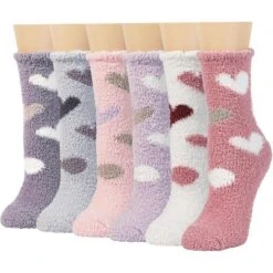 Autumn Winter Fuzzy Socks Womens Cozy Fluffy Warm Socks For Women Mom,Birthday Christmas Gifts For Her -National Tree Company Store GUEST 2ed3213a d0a6 4470 9a77 a7f643ccdbc8