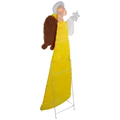 Northlight 72" Lighted 2D Yellow Chenille Angel Outdoor Christmas Decoration -National Tree Company Store GUEST 2f98b370 1bbc 4fc4 be50 ad270aac7298