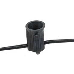 Novelty Lights 25 Feet C7 Christmas String Light Set, Vintage Holiday Hanging Light Set, Black Wire -National Tree Company Store GUEST 300bef08 a5d1 4c2c ab3f 2de9b95736c3