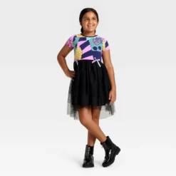 Disney Girls' The Nightmare Before Christmas Sally Tulle Character Dress - Black -National Tree Company Store GUEST 307cdb33 49c8 4475 9eb8 b971d3d7e34a