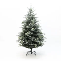 LuxenHome 7Ft Pre-Lit Green Artificial Fir Christmas Tree With Mistletoe Decorations And Metal Stand 16 LuxenHome 7Ft Pre-Lit Green Artificial Fir Christmas Tree With Mistletoe Decorations And Metal Stand -National Tree Company Store GUEST 3247e29e 817c 4872 b731 9ebb43dcd279