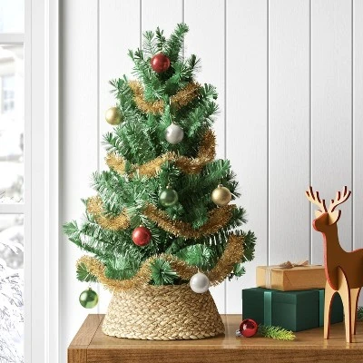 15' Mini Tinsel Christmas Garland - Wondershop™ 1 15' Mini Tinsel Christmas Garland - Wondershop™