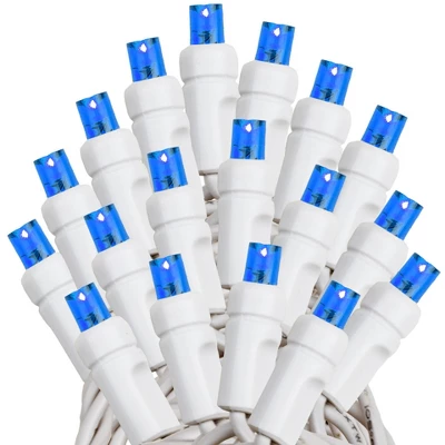 Novelty Lights 34 Feet 100 Light LED Christmas Lights White Wire, Connectable Mini String, Indoor/Outdoor, Commercial Grade, UL Listed 3 Novelty Lights 34 Feet 100 Light LED Christmas Lights White Wire, Connectable Mini String, Indoor/Outdoor, Commercial Grade, UL Listed - Image 3