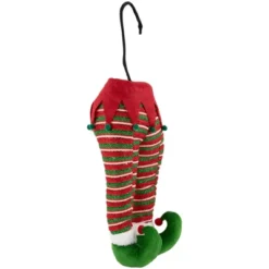 Northlight 19" Red And Green Striped Elf Legs Christmas Decoration -National Tree Company Store GUEST 34b43e89 a692 462c 9840 e3c757f9b9b2