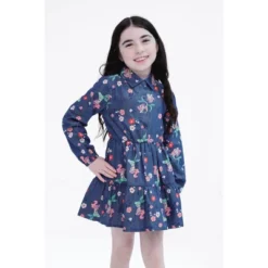 Disney Floral Chambray Dress Toddler