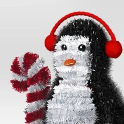 Christmas Tinsel Penguin With Headphones - Wondershop™ 5 Christmas Tinsel Penguin With Headphones - Wondershop™ -National Tree Company Store GUEST 359b9a79 f990 4e96 bb64 2770d00d2165