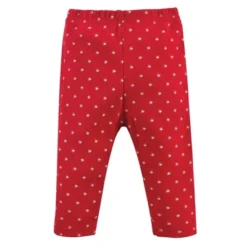 Hudson Baby Infant Girl Cotton Bodysuit, Pant And Shoe 3pc Set, Magical Christmas