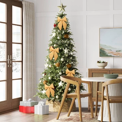 6.5" Christmas Tinsel Bow Ornament Gold - Wondershop™ 1 6.5" Christmas Tinsel Bow Ornament Gold - Wondershop™