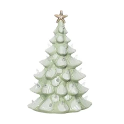 Transpac 13.75 Inch Green Holiday Coastal Tree Decorative Stoneware For Christmas Home Decor -National Tree Company Store GUEST 388cd085 070f 4b44 862a 8977a7bc74a4