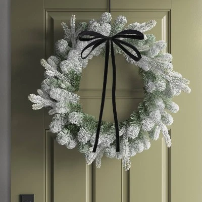 4ct Faux Velvet Fabric Christmas Decorative Bow - Wondershop™ 1 4ct Faux Velvet Fabric Christmas Decorative Bow - Wondershop™