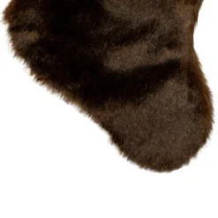 Northlight Mink Faux Fur Christmas Stocking With Pom Poms - 20.5" - Brown 7 Northlight Mink Faux Fur Christmas Stocking With Pom Poms - 20.5" - Brown -National Tree Company Store GUEST 3b9099b3 cc7c 44e5 b54d ab3f9fe96093