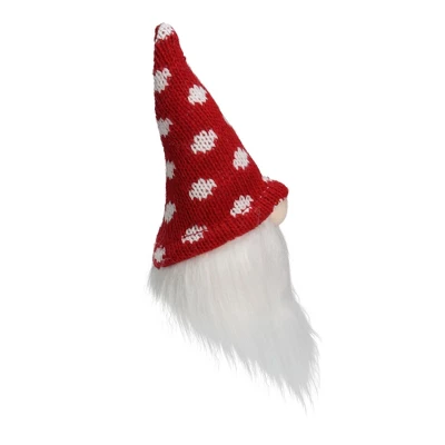Northlight Santa Gnome With Polka Dot Hat Christmas Decoration - 5" - Red And White 1 Northlight Santa Gnome With Polka Dot Hat Christmas Decoration - 5" - Red And White