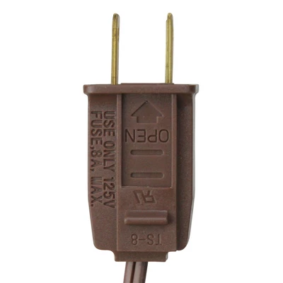 Northlight Commercial Grade C9 Christmas Light Socket Set - 25' Brown Wire - 18 Gauge 2 Northlight Commercial Grade C9 Christmas Light Socket Set - 25' Brown Wire - 18 Gauge - Image 2