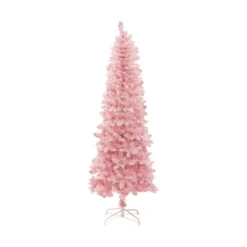 LuxenHome 6Ft Pink Pencil Artificial Tree With Warm White Lights And 8 Light Functions 15 LuxenHome 6Ft Pink Pencil Artificial Tree With Warm White Lights And 8 Light Functions -National Tree Company Store GUEST 43005535 159d 4ca9 b5c0 df8e904ca457