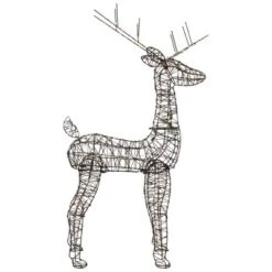 Northlight 45.5" LED Lighted Rattan Deer Outdoor Christmas Decoration -National Tree Company Store GUEST 4be21de6 44d7 4db2 b9e9 e2a2a79b757c
