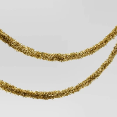 15' Mini Tinsel Christmas Garland - Wondershop™ 3 15' Mini Tinsel Christmas Garland - Wondershop™ - Image 3