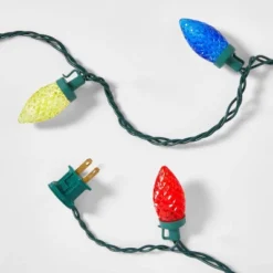 25ct LED C9 Faceted Christmas String Lights With Green Wire - Wondershop™ -National Tree Company Store GUEST 501380c0 135b 4fc5 a584 4e329fd9f444