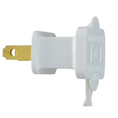 Northlight 10-Count Frosted White G40 Globe Christmas Light Set - 9ft White Wire 2 Northlight 10-Count Frosted White G40 Globe Christmas Light Set - 9ft White Wire - Image 2