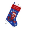 Marvel Spider-man Among Snowflakes Embroidered Christmas Stocking
