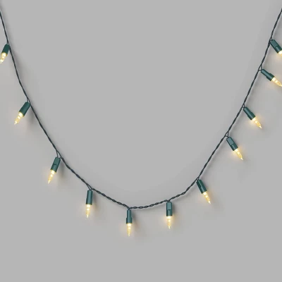 50ct LED Battery Operated Hybrid Miniature String Lights With Green Wire - Wondershop™ 7 50ct LED Battery Operated Hybrid Miniature String Lights With Green Wire - Wondershop™ - Image 7