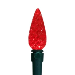 Northlight LED C6 Faceted Christmas Lights - Multicolor - 15.75’ Green Wire - 50ct -National Tree Company Store GUEST 712b58b7 87f7 44e7 9464 c19c63690737