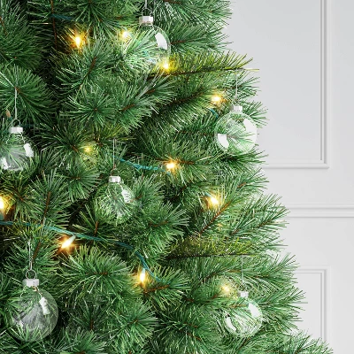 42pc Round Glass Christmas Tree Ornament Set - Wondershop™ 1 42pc Round Glass Christmas Tree Ornament Set - Wondershop™