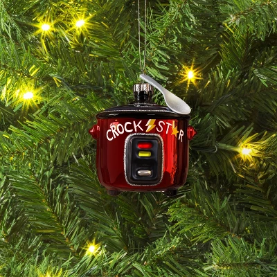 Christmas Glass Slow Cooker Ornament - Wondershop™ 1 Christmas Glass Slow Cooker Ornament - Wondershop™