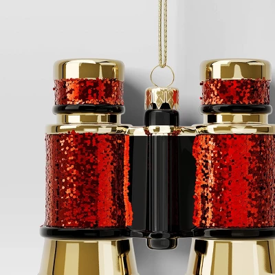 Christmas Binoculars Ornament - Wondershop™ 2 Christmas Binoculars Ornament - Wondershop™ - Image 2