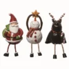 Transpac Christmas Resin Love Peace Shelf Sitter Set Of 3 Christmas Home Decorations