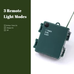 LuxenHome 4Ft Artificial Flocked Fir Christmas Tree Potted With Battery-Operated Lights Green 14 LuxenHome 4Ft Artificial Flocked Fir Christmas Tree Potted With Battery-Operated Lights Green -National Tree Company Store GUEST 82e67cf2 d010 4eaa ad1c 14fbe90c4ace