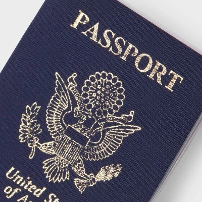 Passport Christmas Tree Ornament Navy - Wondershop™ 2 Passport Christmas Tree Ornament Navy - Wondershop™ - Image 2