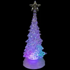 Northlight LED Lighted Acrylic Christmas Tree Decoration - 10.5" - Multi-Color Lights -National Tree Company Store GUEST 89d9adaa 544b 48ff 9b04 64b1d76ee05c