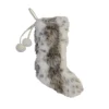 Season's Designs Christmas 18In Faux Fur Stocking