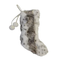 Season's Designs Christmas 18In Faux Fur Stocking