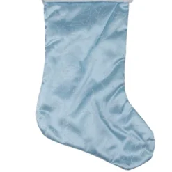 Northlight 20.5-Inch Blue And White Sheer Organza Christmas Stocking With Faux Fur Cuff -National Tree Company Store GUEST 93aaa476 f678 4f81 a257 48381dc45eb4