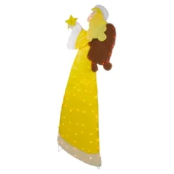 Northlight 72" Lighted 2D Yellow Chenille Angel Outdoor Christmas Decoration -National Tree Company Store GUEST 95cd0230 330b 4b19 8eaf 596ec75ece0c