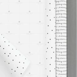 Black And White Gift Wrap Trio - Sugar Paper™+ Target
