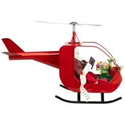 Northlight Lighted And Musical Santa Claus Helicopter Christmas Decoration - 31" -National Tree Company Store GUEST 9848040e 76eb 4ee8 89d0 1a7b11d2283a