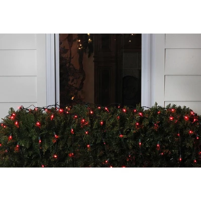 Northlight Net Style LED Tree Trunk Wrap Christmas Lights - 4' X 6' - Red - Green Wire 1 Northlight Net Style LED Tree Trunk Wrap Christmas Lights - 4' X 6' - Red - Green Wire