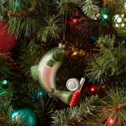 Glass Fishing Christmas Tree Ornament - Wondershopâ˘